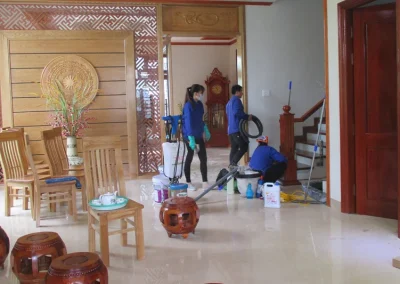 Vệ sinh biệt thự Hải Hậu