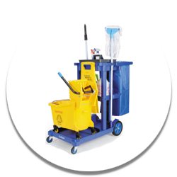 Xe đẩy đồ vệ sinh