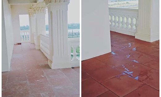 Trước và sau khi vệ sinh công nghiệp tại Ninh Bình